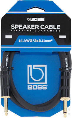 Boss Cable 6.3mm male - 6.3mm male 4.5m (BSC-15)