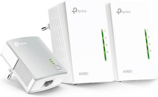 TP-LINK TL-WPA4220T KIT v5 Powerline Triple Wi‑Fi 4 and 2 Ethernet Ports