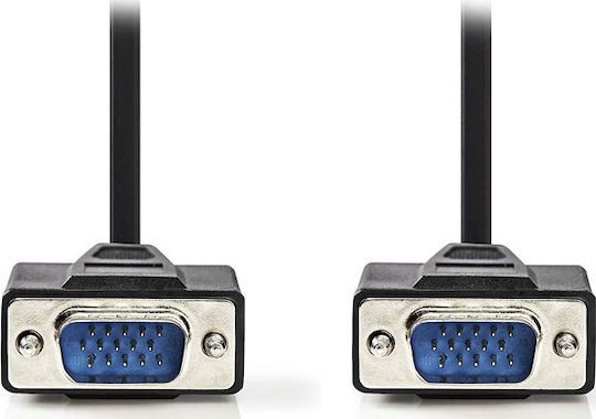 Nedis Cable VGA male - VGA male 2m (CCGB59000BK20)