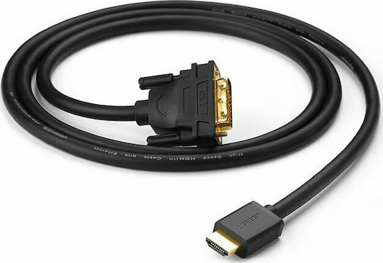 Ugreen Cable DVI-I male - HDMI male 1m (30116)