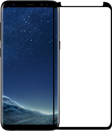 Full Glue Case Friendly Tempered Glass Black (Galaxy S8+)