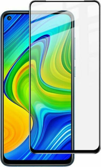 Roar 5D Full Face Tempered Glass Black (Redmi Note 9T)