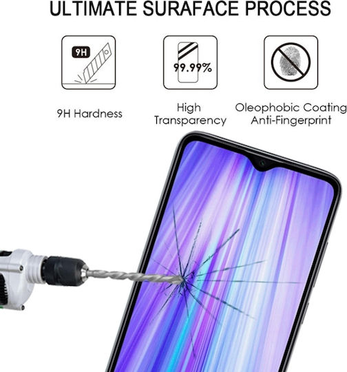 9D Full Glue Full Face Tempered Glass (Redmi Note 8 Pro)