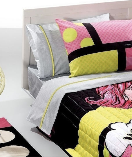Saint Clair Kids Sheets Single Pop Art 160x250cm