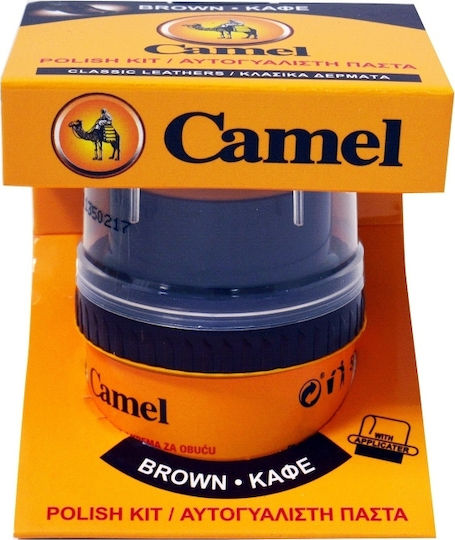 Camel Βαφή για Δερμάτινα Παπούτσια Μαύρο 55ml