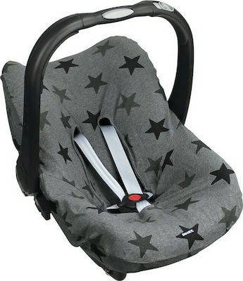 Dooky Car Seat Cover Stars Gray