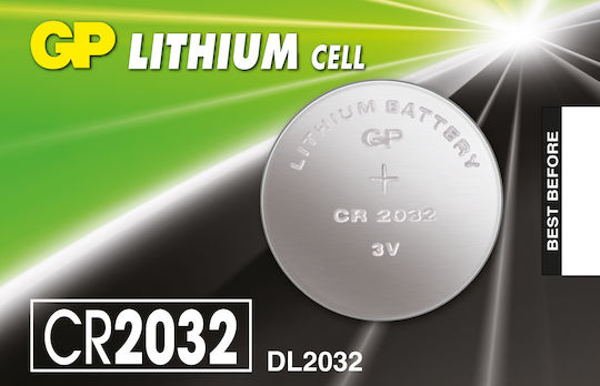 GP Batteries Lithium Cell Batterie CR2032 3V 1Stück