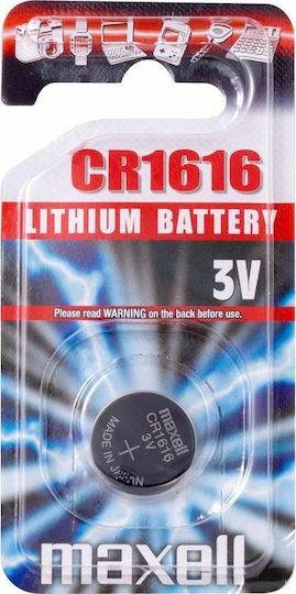 Maxell Lithium Watch Battery CR1616 3V