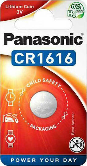 Panasonic Cell Power Batterie Lithium CR1616 3V 1Stück