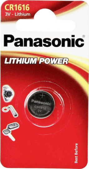 Panasonic Cell Power Batterie Lithium CR1616 3V 1Stück