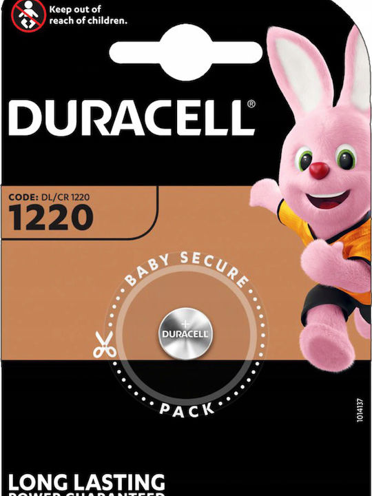 Duracell Electronics Μπαταρία Λιθίου Ρολογιών CR1220 3V 1τμχ