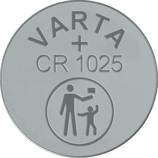 Varta Lithium Watch Battery CR1025 3V 1pcs