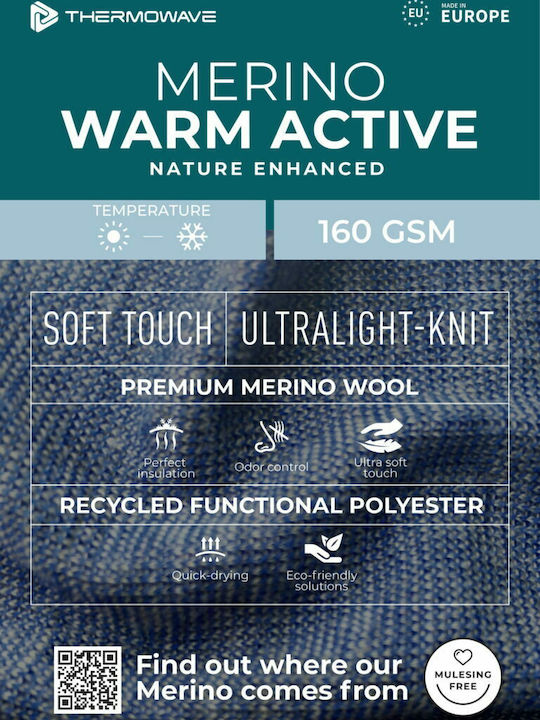 Thermowave Merino Термална Блуза Лилав Thermowave Merino Термална Блуза Лилав