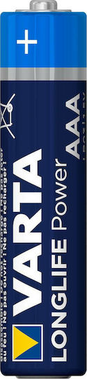 Varta LongLife Power Αλκαλικές Μπαταρίες AAA 1.5V 4τμχ