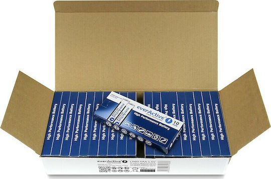 everActive Pro Αλκαλικές Μπαταρίες AAA 1.5V 10τμχ