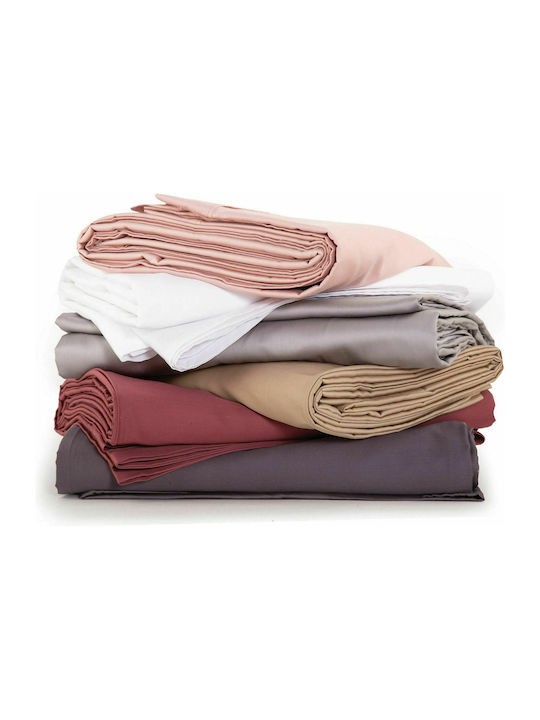 Nef-Nef Homeware Sheet Super-Double 240x270cm. Elements Anthracite
