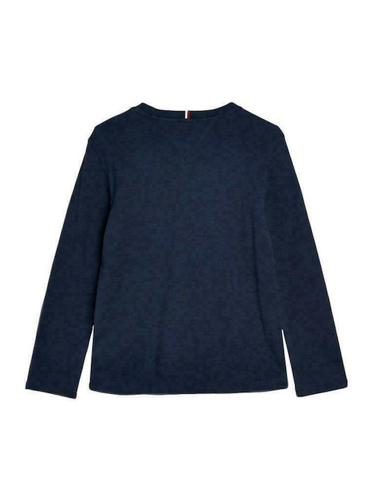 Tommy Hilfiger Kids Blouse Long Sleeve Blue