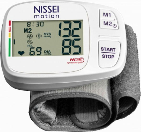Nissei Motion Electronical Blood Pressure Monitor Wrist WS-C2-04