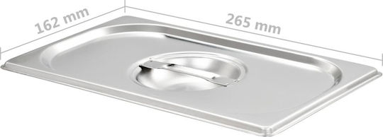vidaXL Gastronorm Lid GN1/4 (4τμχ)