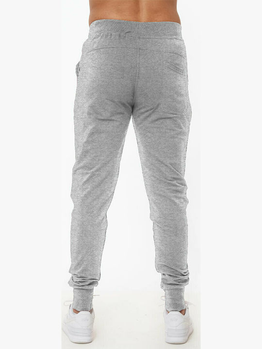 Bodymove Men's Sweatpants with Rubber Gray