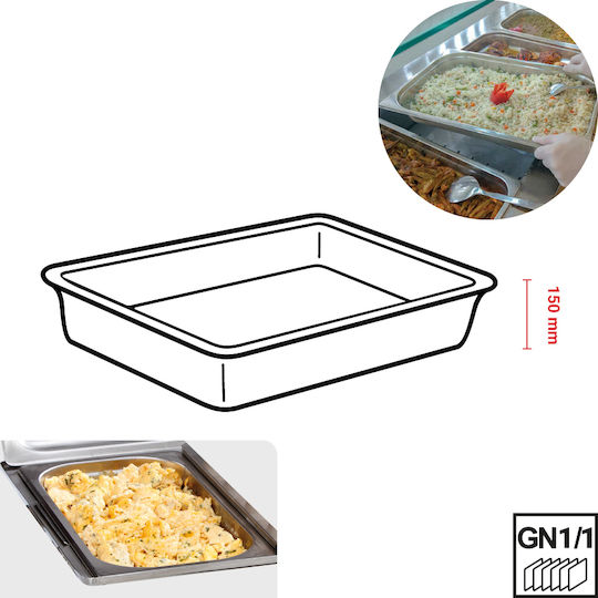 Bartscher Bain Marie Comercial Electric 1.2kW cu Capacitate GN1/1