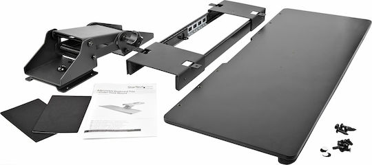 StarTech Schreibtisch Computer- und Peripherieständer Tastatur KBTRAYADJ2
