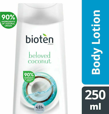 Bioten Beloved Coconut Hidratantă Loțiune pentru Corp cu Aromă de Nucă de cocos 250ml