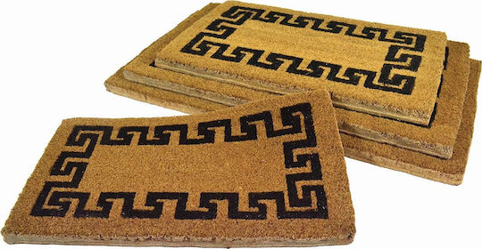 Sidirela Doormat Entrance from Coconut Fiber Natura Brown 50x85cm E-1228 Brown
