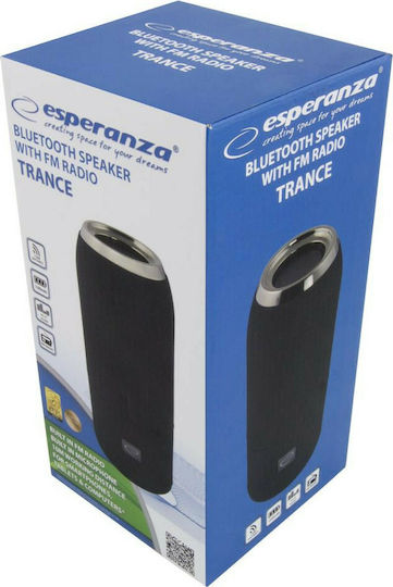 Esperanza Trance Bluetooth-Lautsprecher 3W mit Radio Schwarz