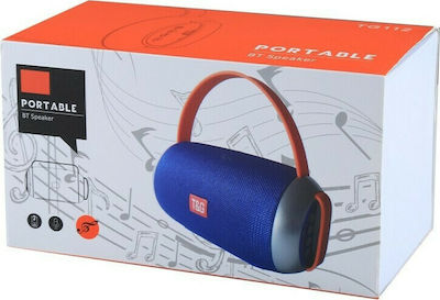 T&G Bluetooth-Lautsprecher 10W mit Radio und Batterielaufzeit bis zu 4 Stunden Blau