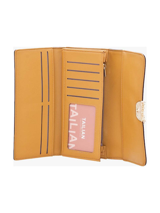 718-092341 Large Women's Wallet Yellow