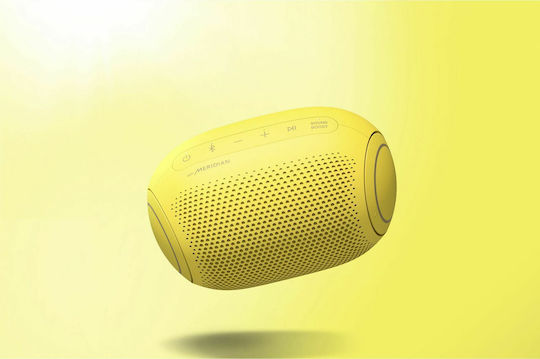 LG XBOOM Go PL2 Bluetooth Speaker 5W with Battery Life up to 10 hours Sour Lemon