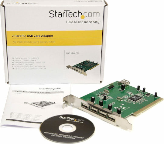 StarTech Κάρτα PCI σε 7 θύρες USB 2.0