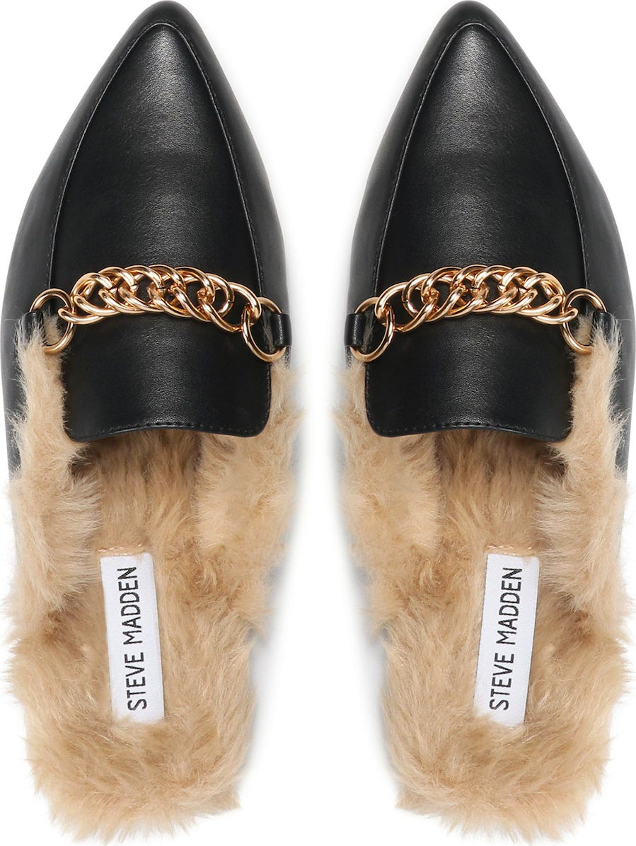 steve madden foreseen tan mule