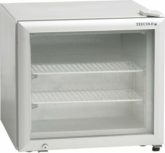 Tefcold UF50 GCP Commercial Mini Showcase Freezer 50lt L57 x W53 x H65.7cm.