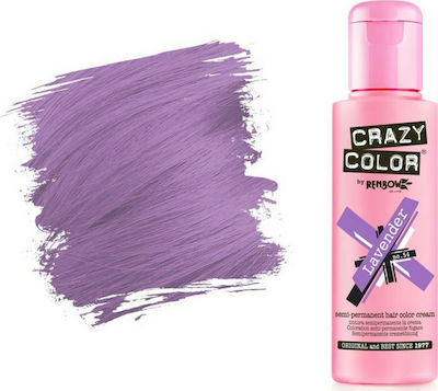 Crazy Color Semi-Permanent Temporary Dye 54 Levender 100ml