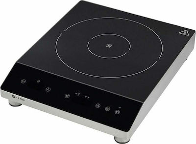 Hendi Tabletop Inductive Commercial Electric Burner with 1 Hearths 3.5kW 38.3x46x9cm