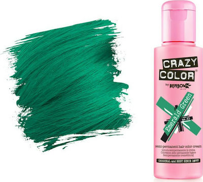 Crazy Color Semi-Permanent 53 Emerald Green 100ml