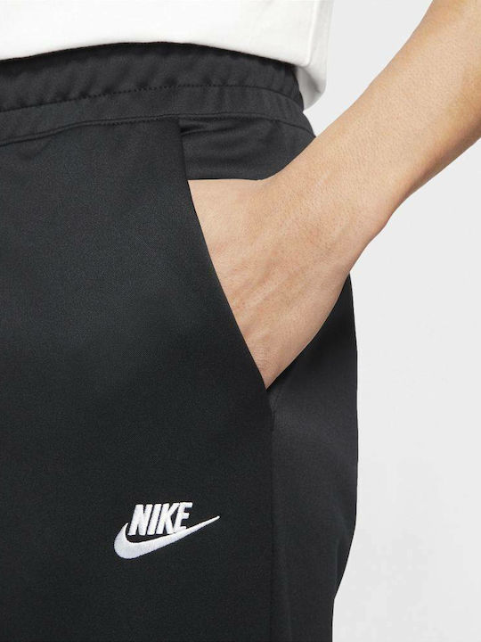 Sportswear Tribute Παντελόνι Φόρμας με Λάστιχο Μαύρο