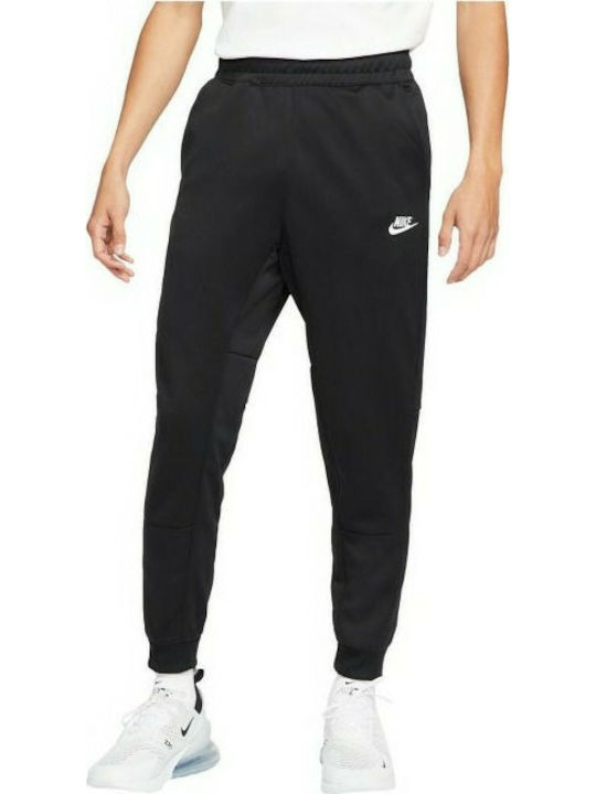 Sportswear Tribute Παντελόνι Φόρμας με Λάστιχο Μαύρο