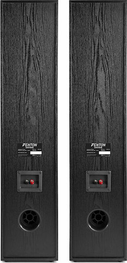 Fenton SHF700B 100.276 Pair of Hi-Fi Speakers Floor 200W 3 No of Drivers W26xD21.5xH98cm. Black