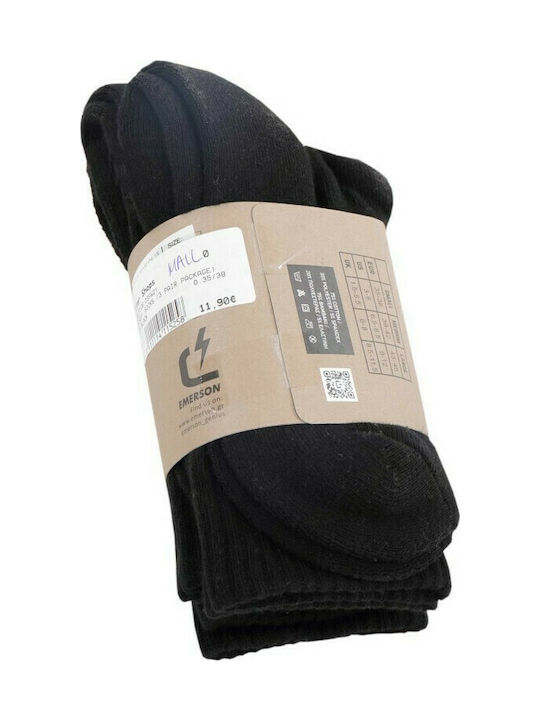 Emerson Șosete Negre 3Pachet