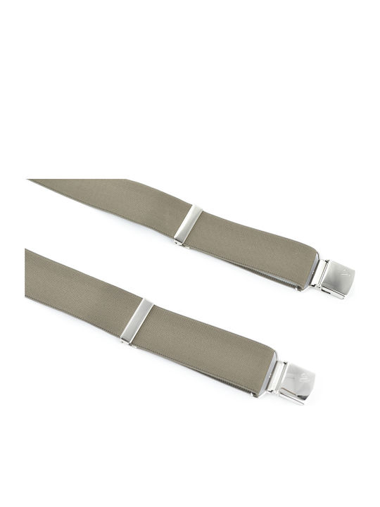 Victoria Suspenders Monochrome Beige