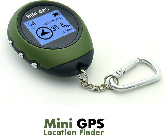 楽天市場】ポータブル ミニGPS PG-03 グリーン 充電式 手のひら