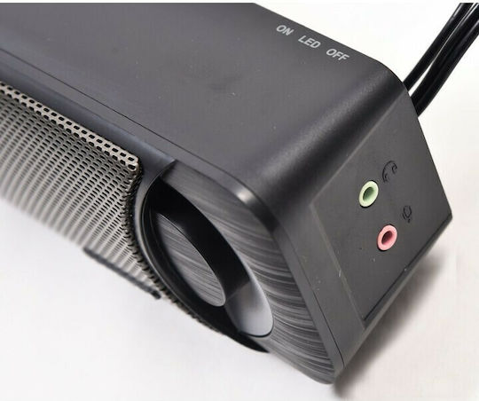 Sonic Gear U300 Soundbar 3.6W 2.0 Μαύρο