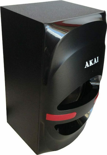 Akai Proffesional Ηχοσύστημα 5.1 HT014A-5086F 105W με Digital Media Player και Bluetooth Μαύρο