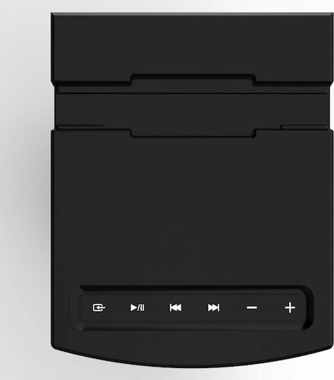 Akai Proffesional Sistem audio 1 SS026A-Kastor 50W cu Media digitale Player și Bluetooth Negru