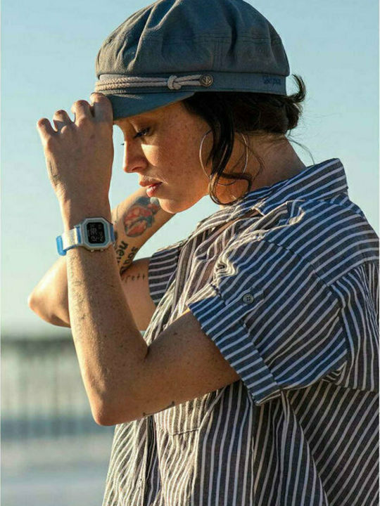 Nixon Siren Ρολόι Μπαταρίας με Καουτσούκ Λουράκι Nixon Siren Ρολόι Μπαταρίας με Καουτσούκ Λουράκι