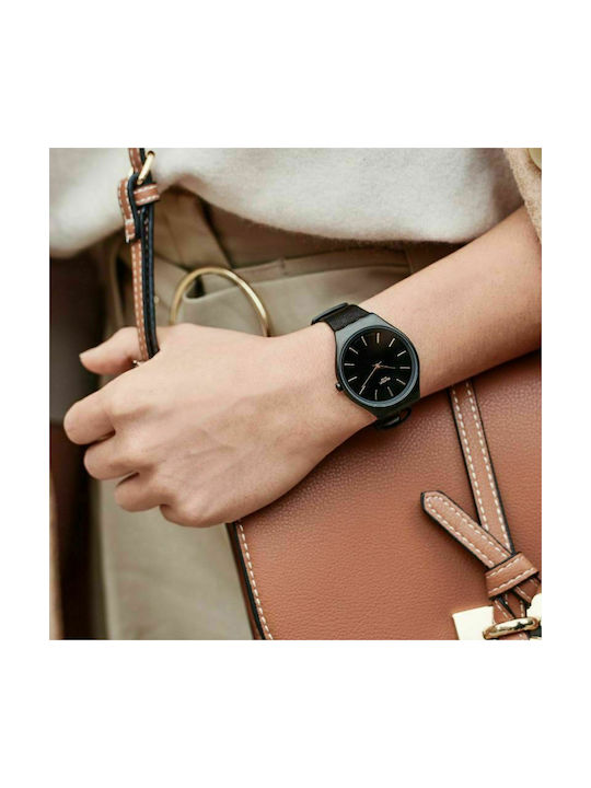 Swatch Skin Notte Watch with Black Rubber Strap