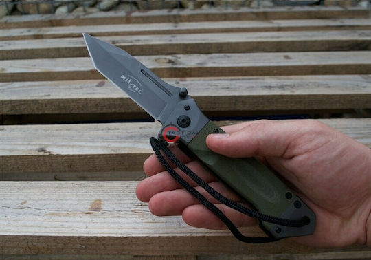 Mil-Tec DA35 Джобно Ножче Каки